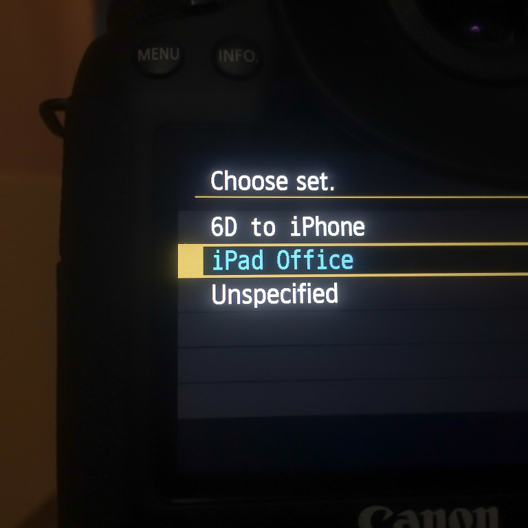 connect canon 6d to iphone